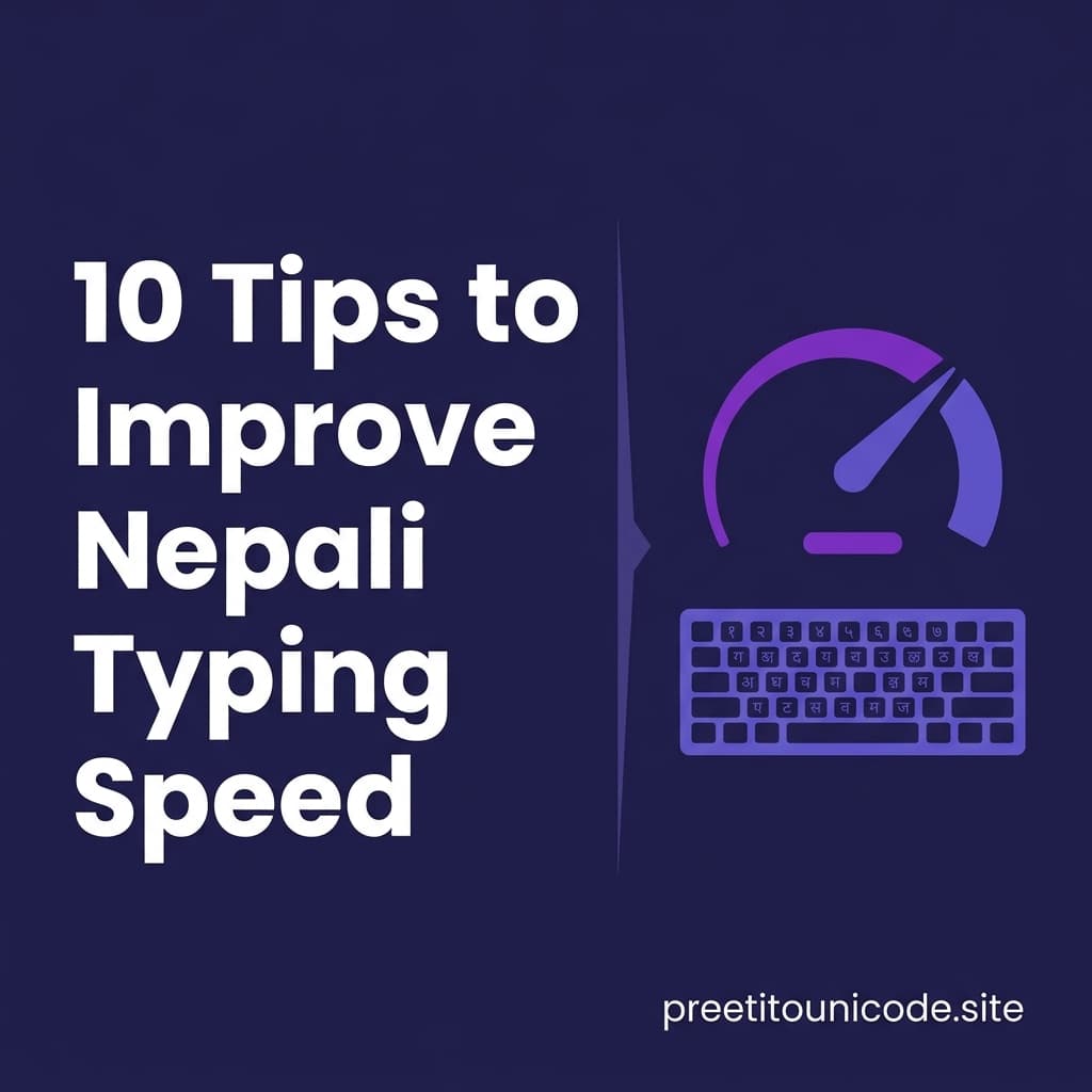 10 Proven Tips to Improve Your Nepali Typing Speed with Preeti Font